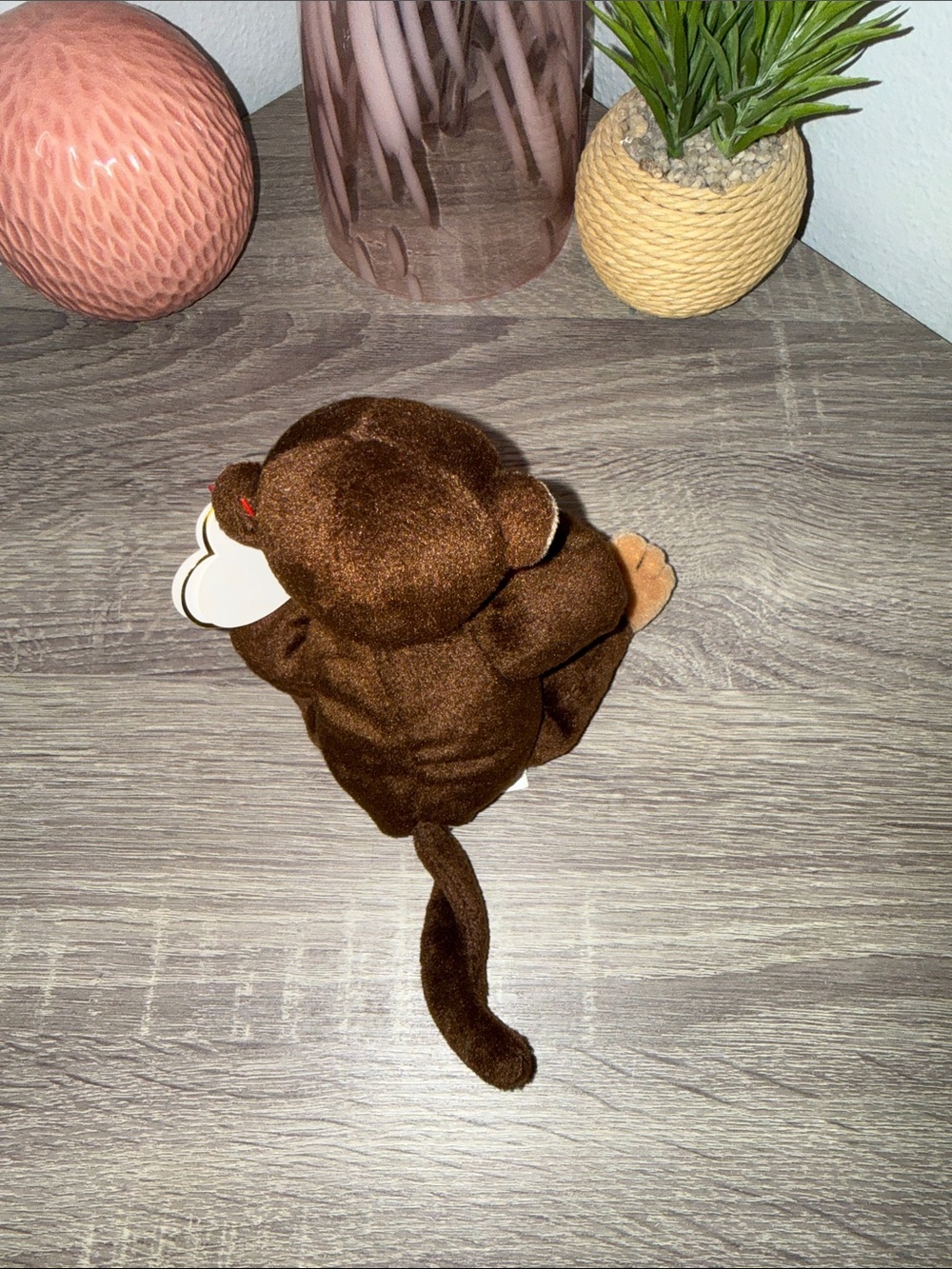 Ty Beanie Babies- D'vine the Monkey With Tags - Picture 4 of 7